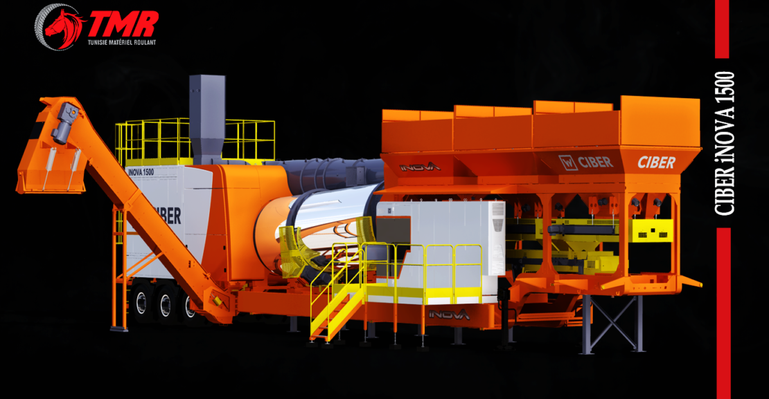 centrale d'enrobage mobile